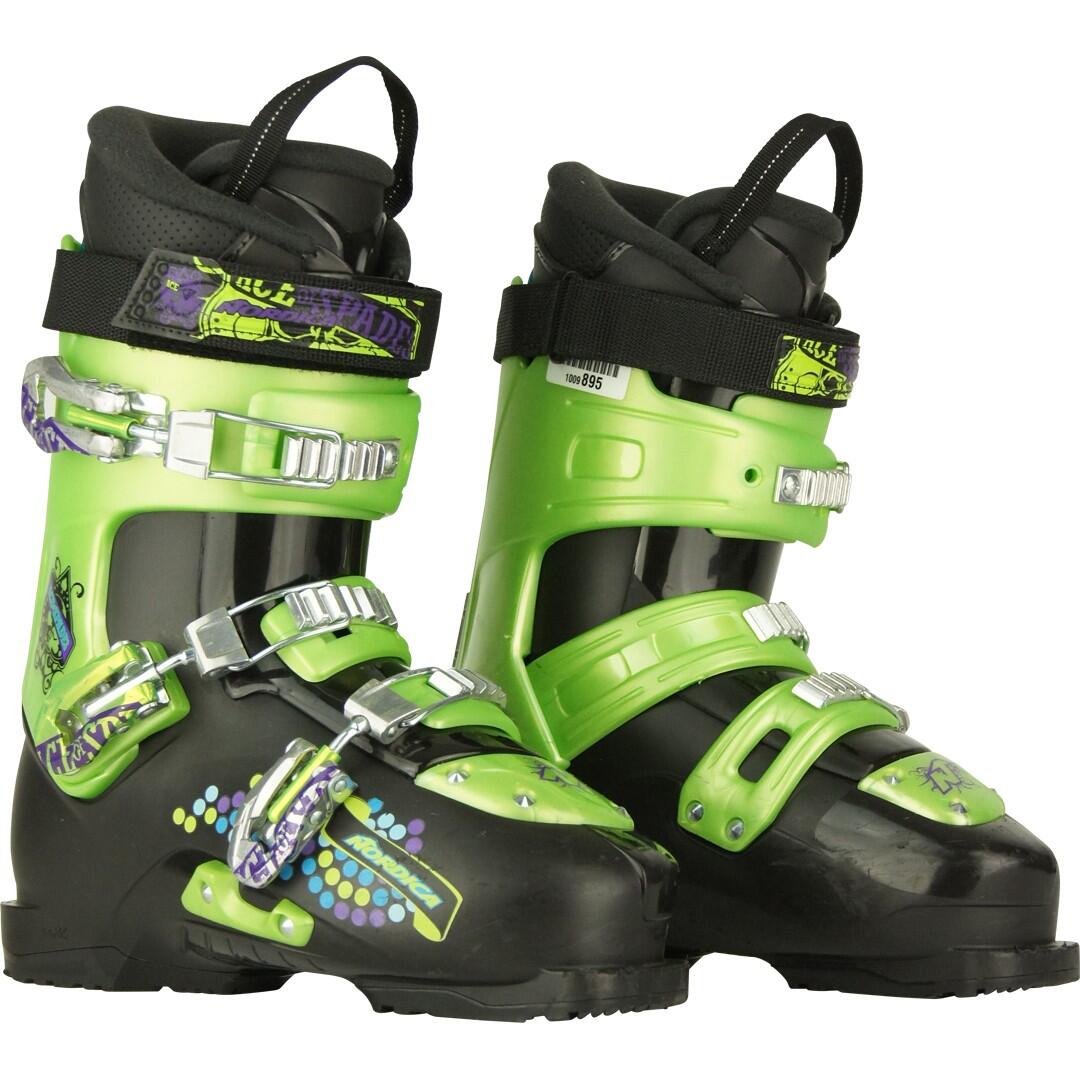 Reconditionné - NORDICA ACE OF SPADES BLACK GREEN - Très bon état 2/7