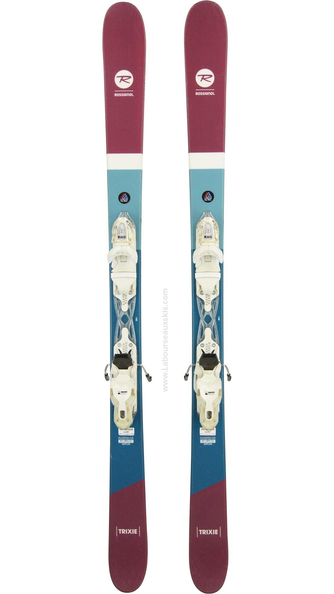 Reconditionné - ROSSIGNOL TRIXIE + LOOK XPRESS 10 - Très bon état 2/7