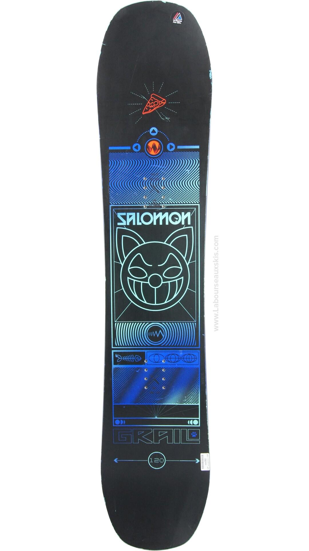 Reconditionné - SALOMON GRAIL JR + FIX - Très bon état 2/7