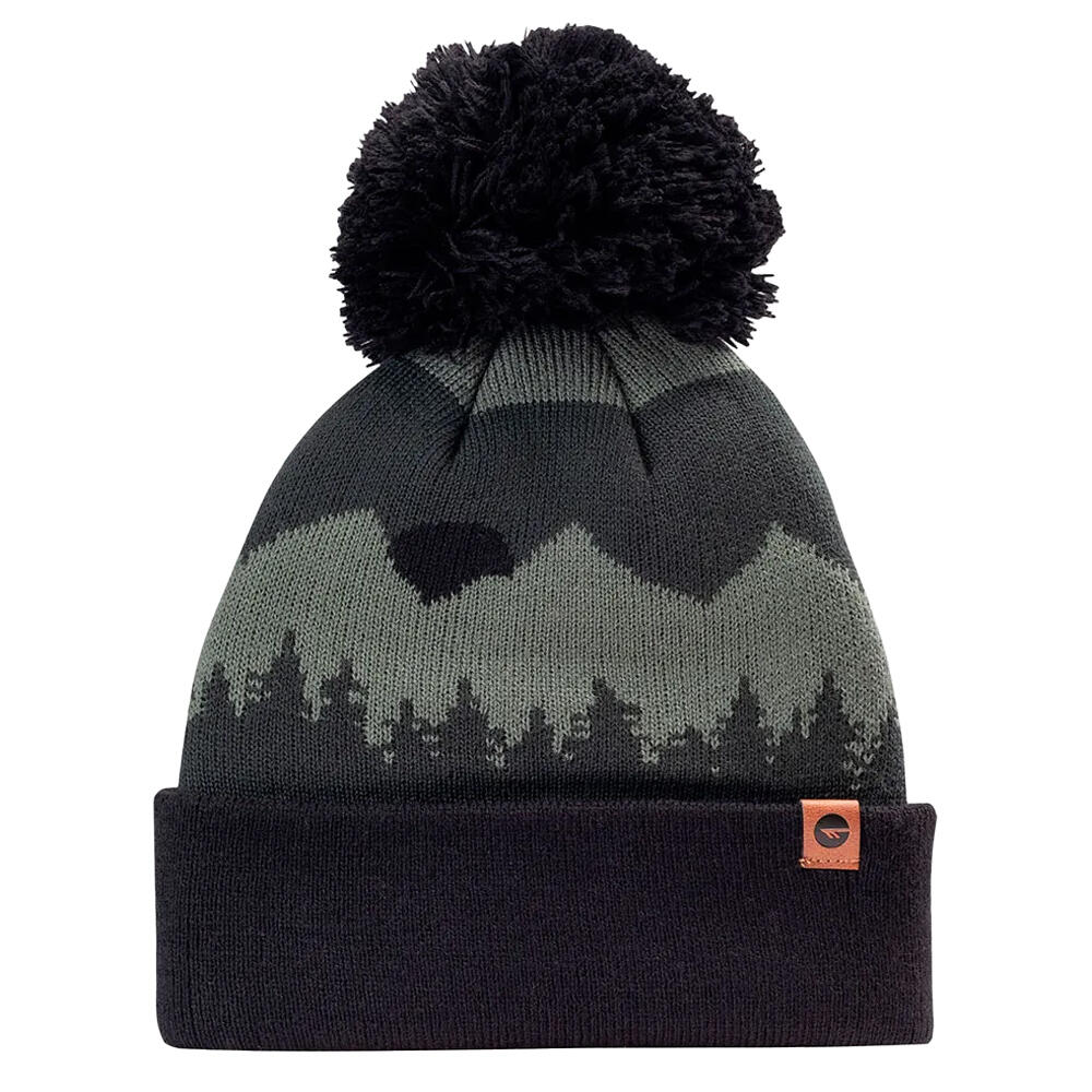 Unisex Adult Ronge Beanie (Black/Darkest Spruce)