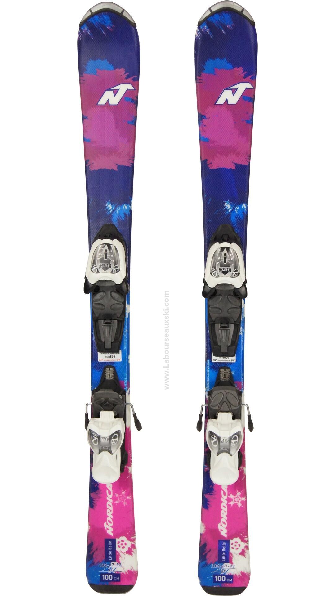 Reconditionné - NORDICA LITTLE BELLE + FIX - Très bon état 3/7