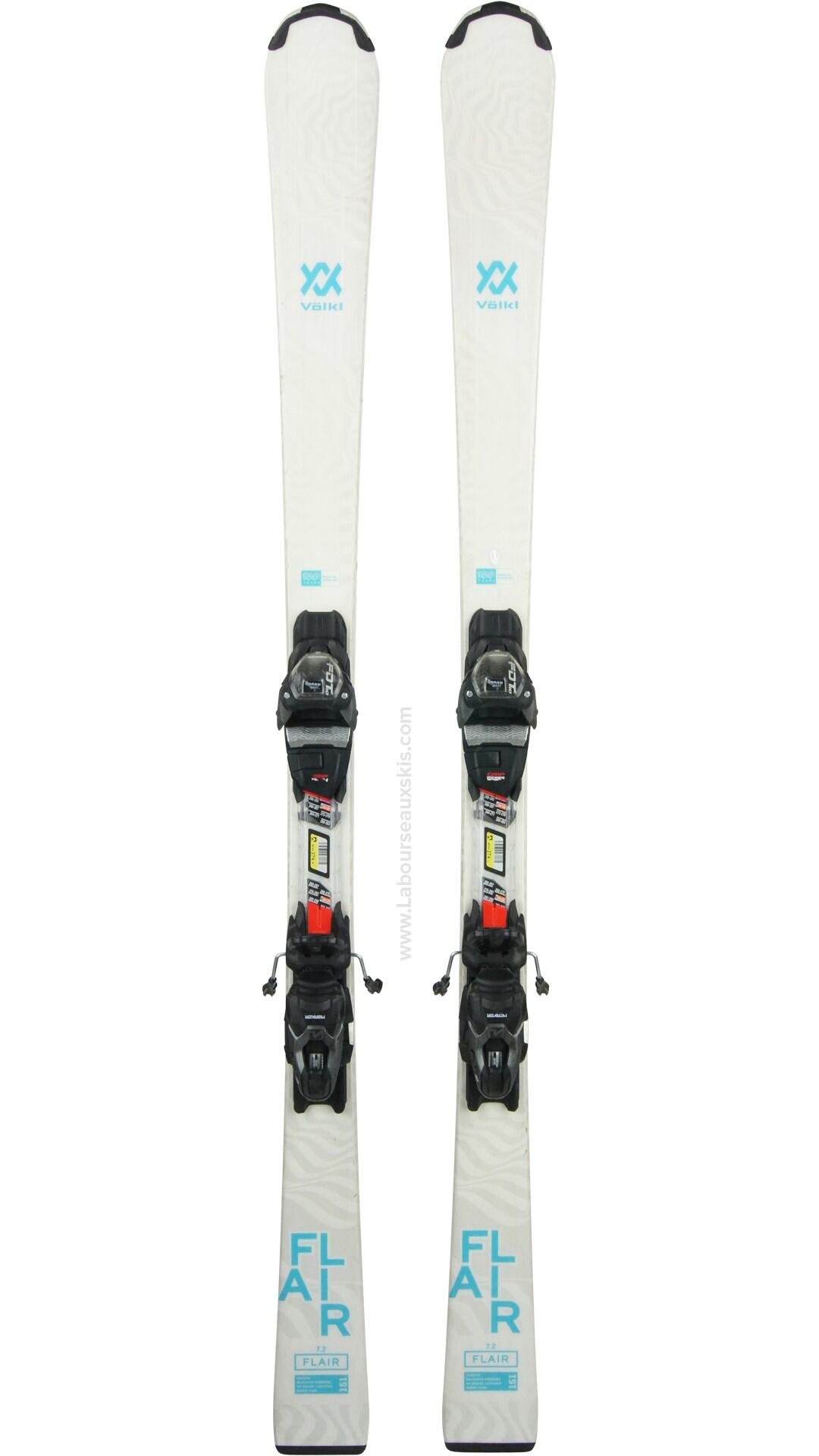 Reconditionné - VOLKL FLAIR S 7.2 + MARKER FDT 10 GW - Très bon état 2/7