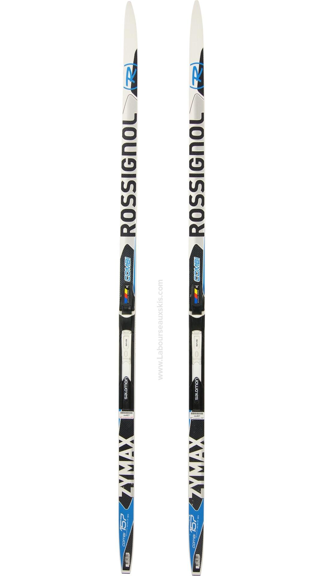 Reconditionné - ROSSIGNOL ZYMAX COMBI + SALOMON SNS EQUIPE SKATE - Très bon état 2/7