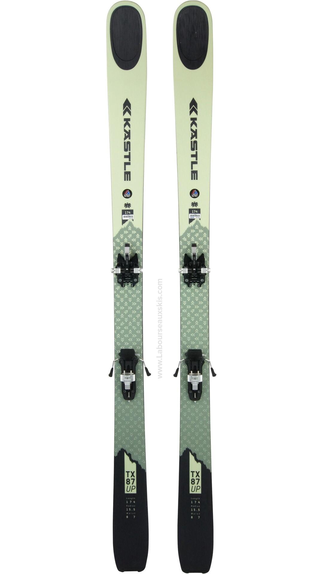 KAESTLE Reconditionné - KASTLE TX 87 UP + PEAU + ATK BINDINGS RENT ME 10 - Très bon état