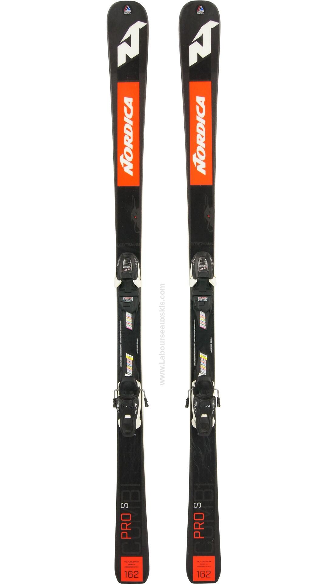 skis enfant/junior NORDICA DOBERMANN COMBI PRO S 2023, grip walk, energy ca + Marker 4.5 ( en PARFAIT état
