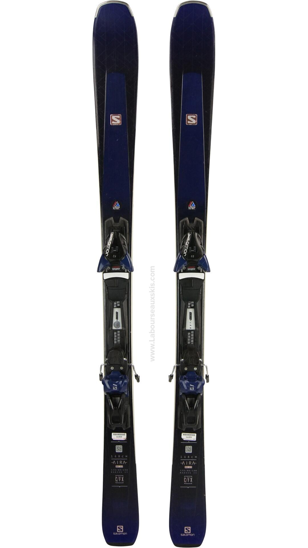 Reconditionné - SALOMON AIRA 80 TI + FIX MERCURY 11 - Très bon état 2/7