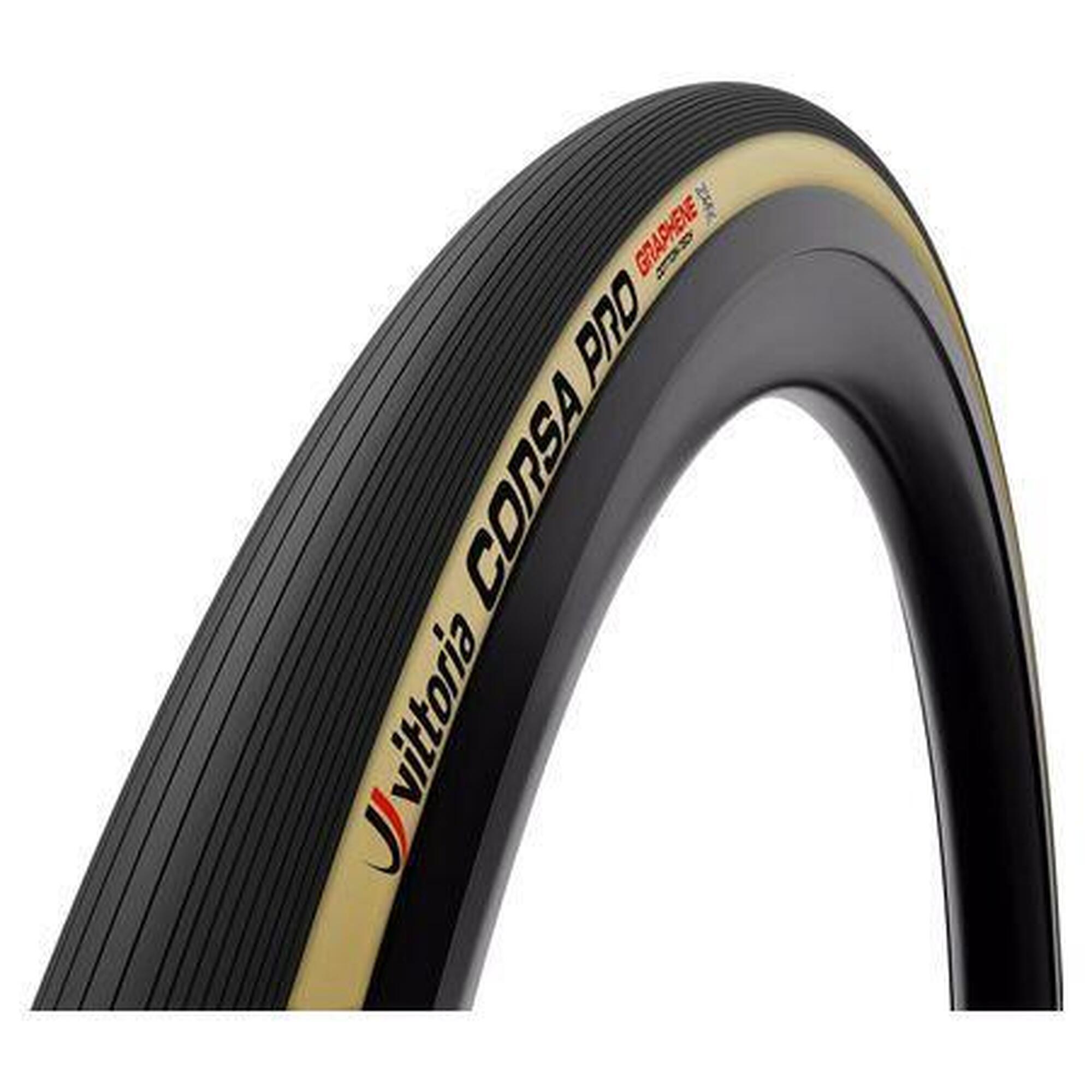 Vittoria - Pneu Route Vittoria Corsa Pro 700 Mm Tubeless Ready Souple Wr (wide Rim) Anti-pu - Pneu - Noir - Taille Unique - Decathlon
