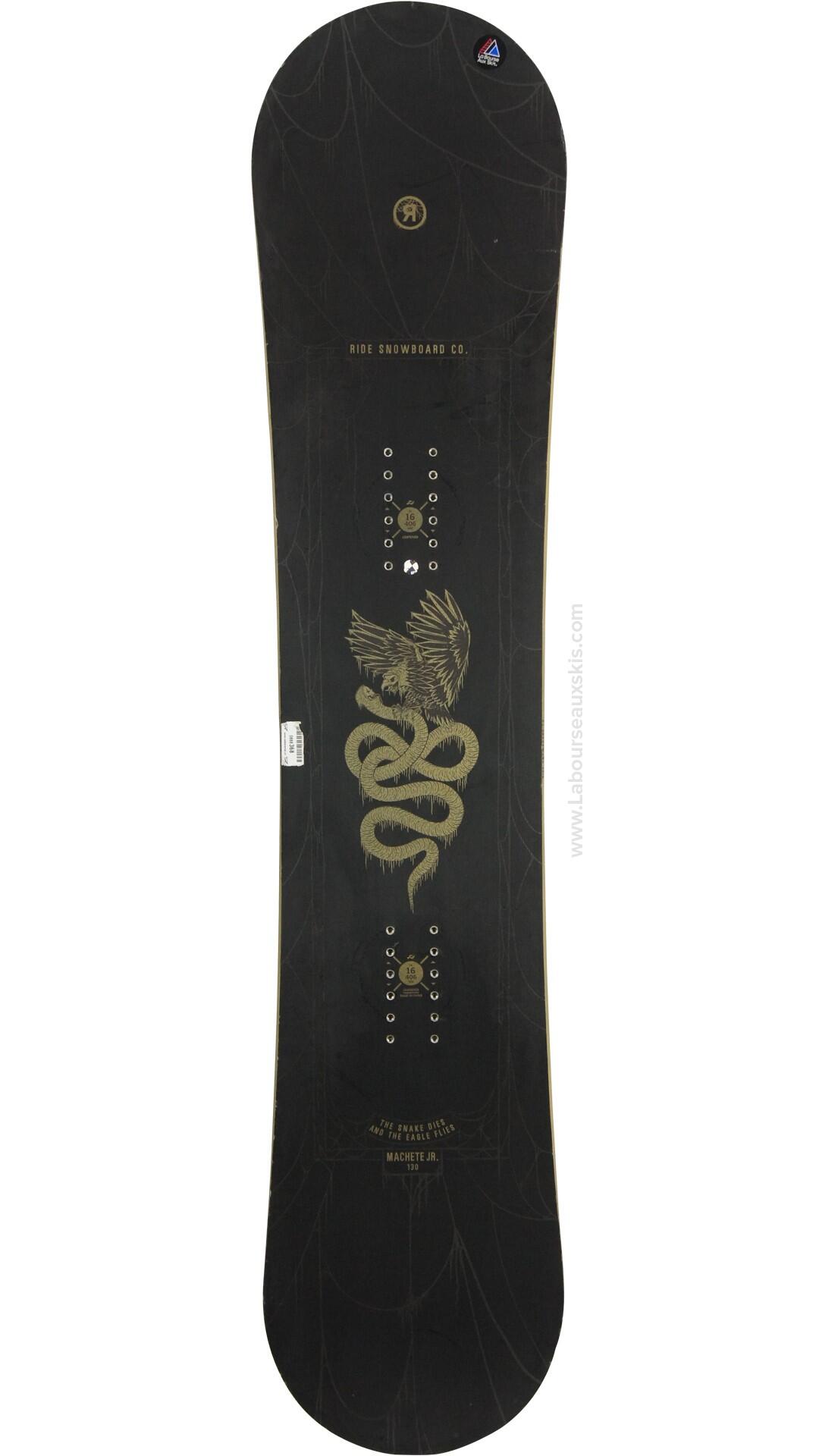 Reconditionné - RIDE SNOWBOARDS MACHETE J + FIX - Très bon état 2/7