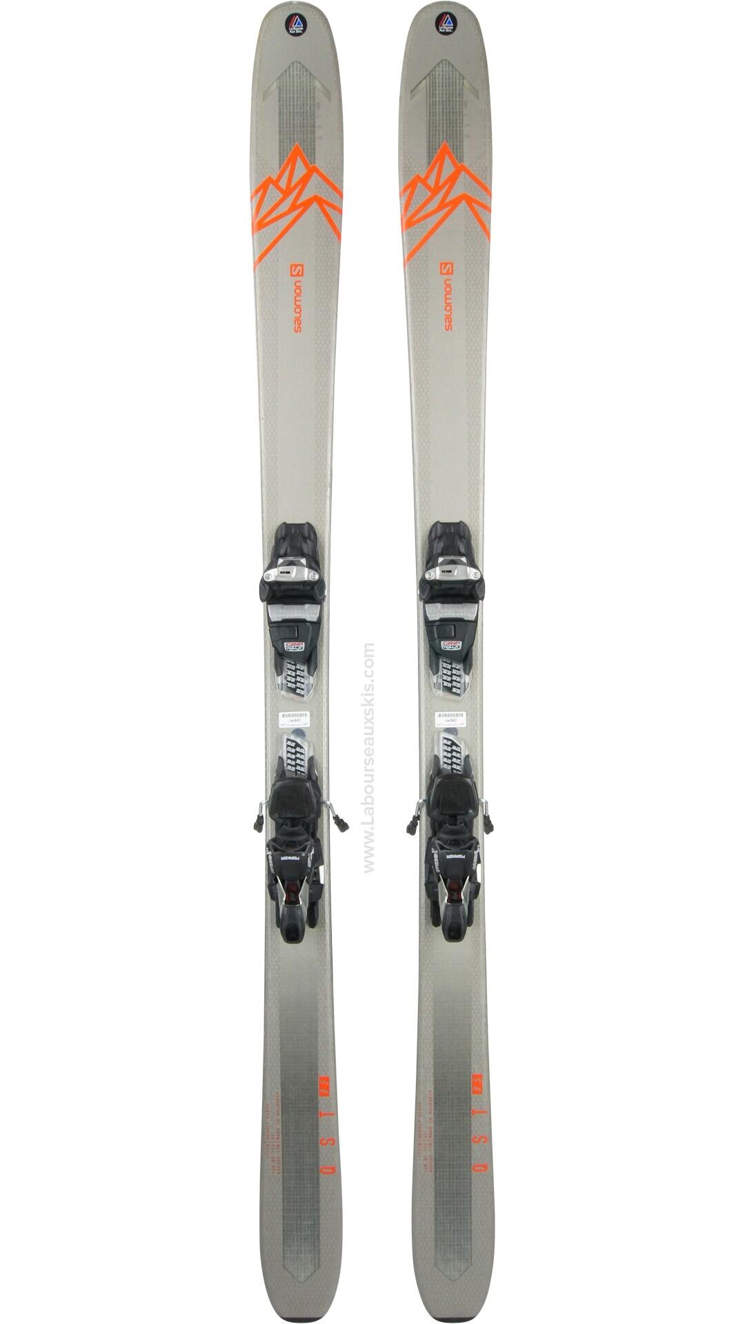 Reconditionné - SALOMON QST 85 + MAKER SQUIRE 11 TCX - Très bon état 2/7