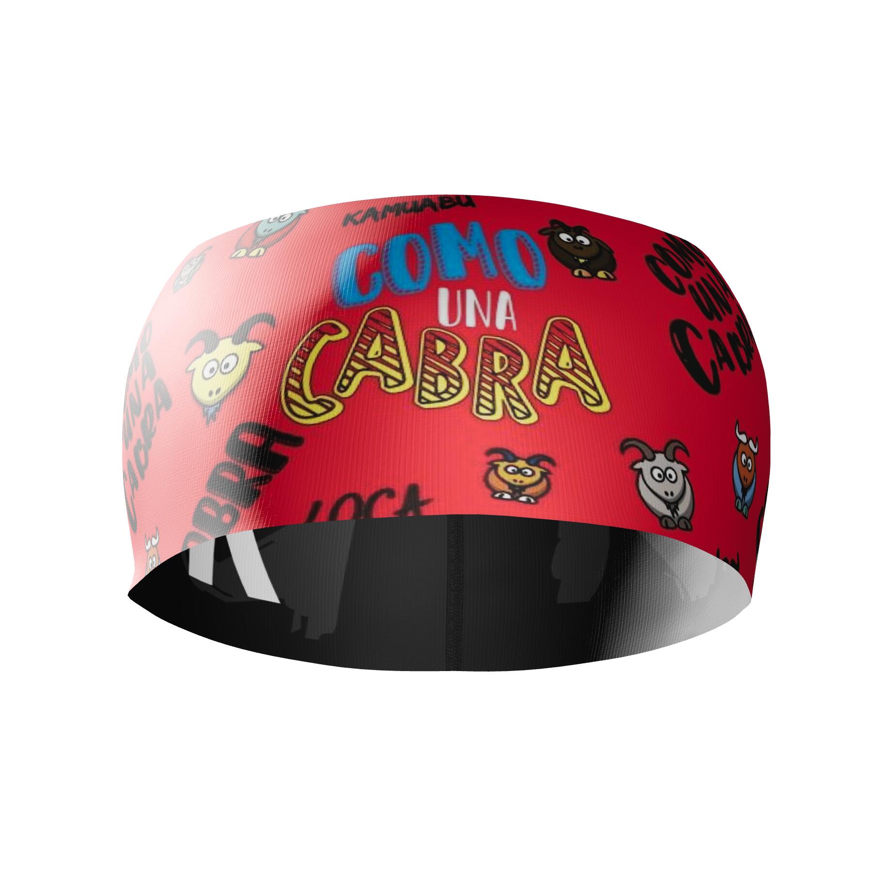 Hardloophoofdband Unisex Naadloos Omkeerbaar Elite COMO UNA CABRA 2/5