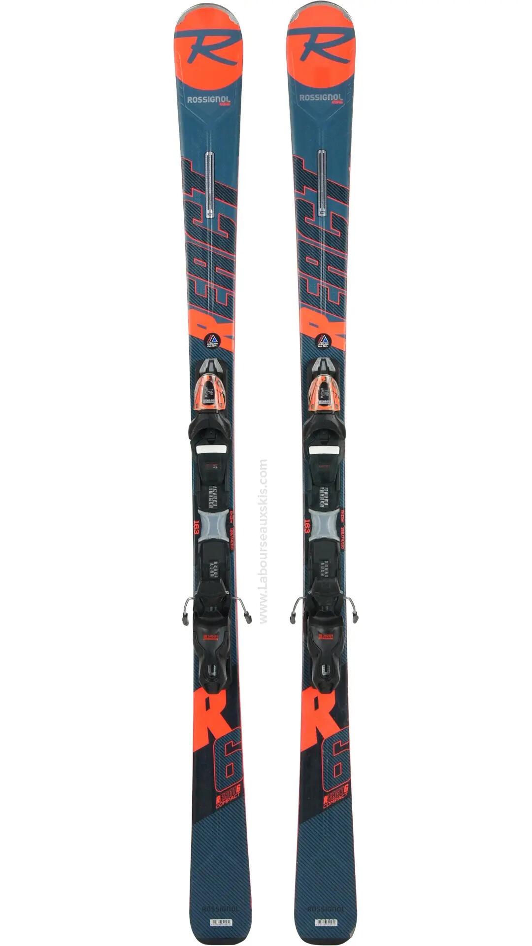 Reconditionné - ROSSIGNOL REACT R6 + Xpress 11 GW B83 - Très bon état 2/3