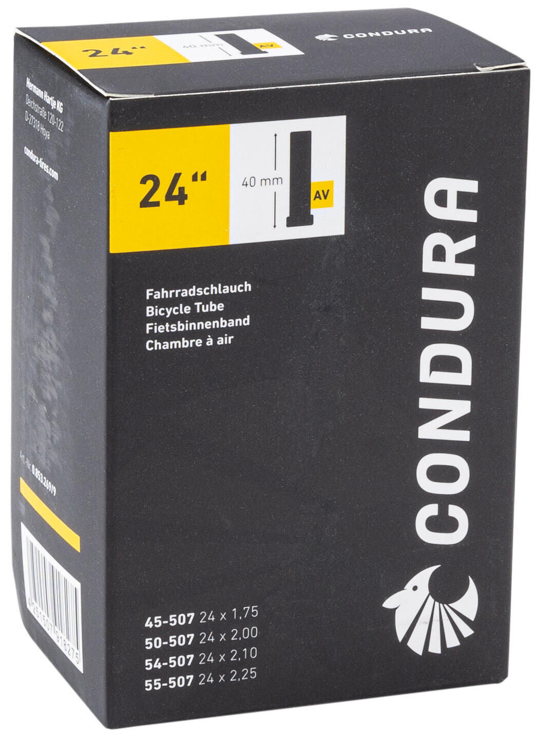 CONDOR Camera d'aria CONDURA 24 AV40 47/57-507.