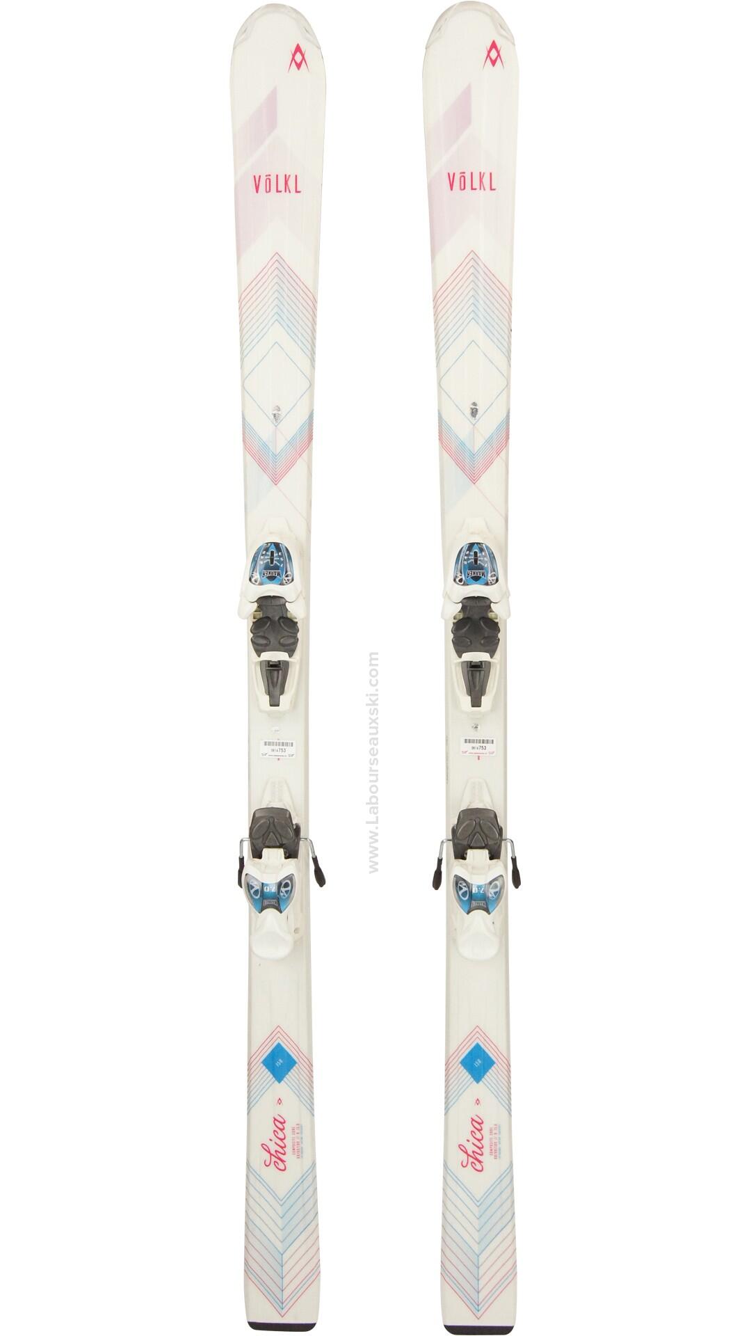 Reconditionné - VOLKL CHICA + MARKER FASTRAK - Très bon état 3/7