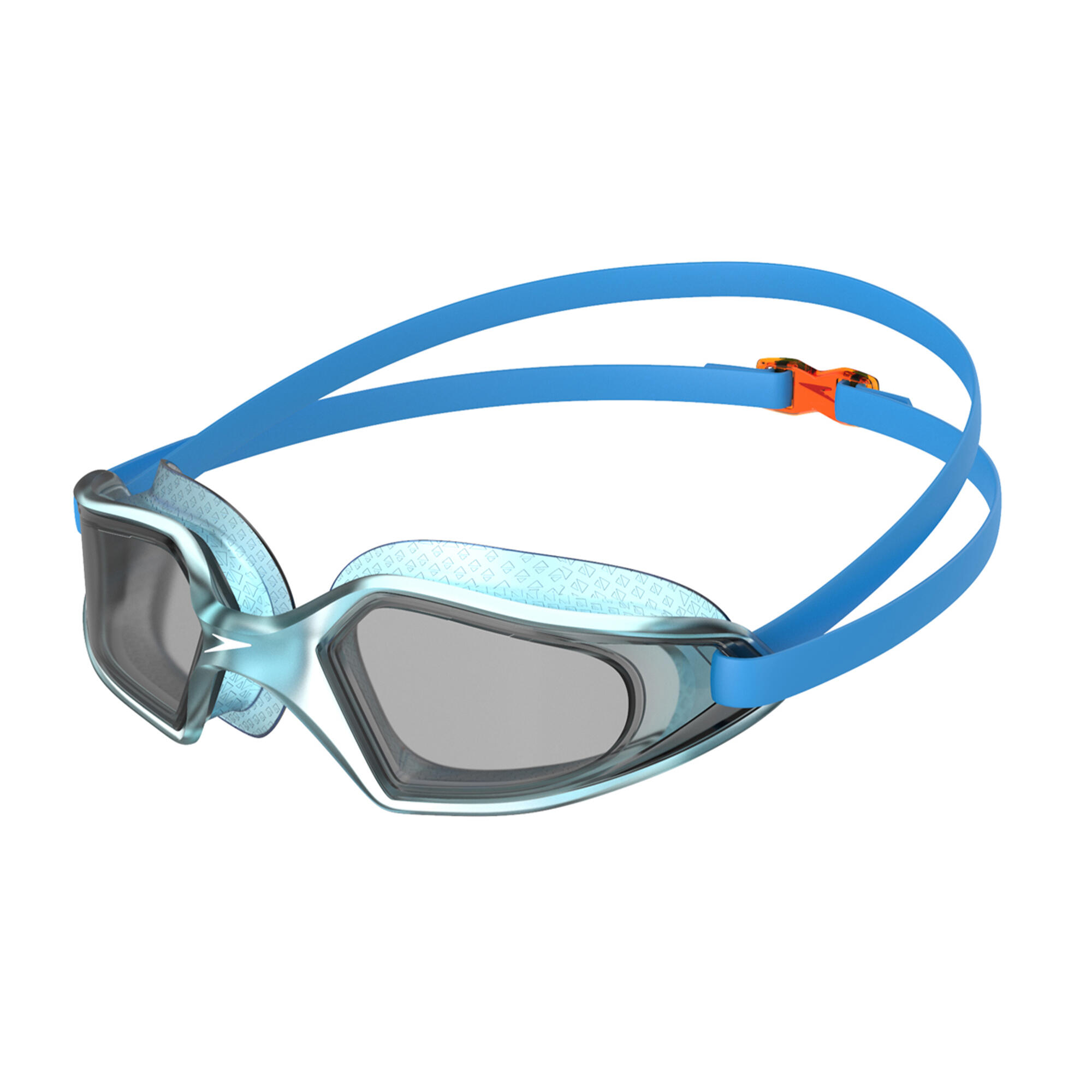 Speedo - Lunettes De Natation Hydropulse Enfant (bleu Piscine / Jaune Orangé / Bleu Clair - Lunettes De Natation - Bleu|orange - Decathlon