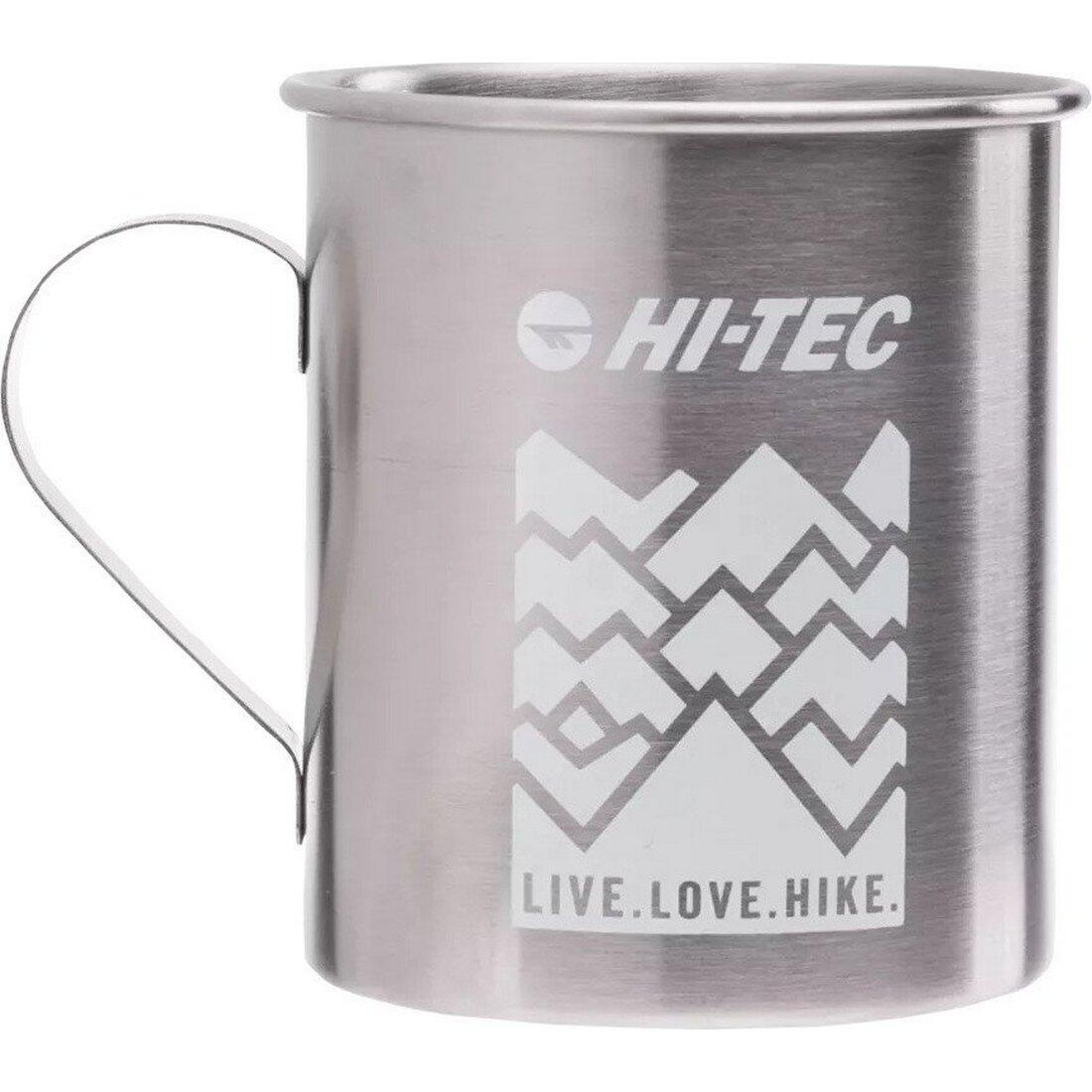 HI-TEC Tazza Da Campeggio Hi-Tec Fuggi Acciaio Bianco