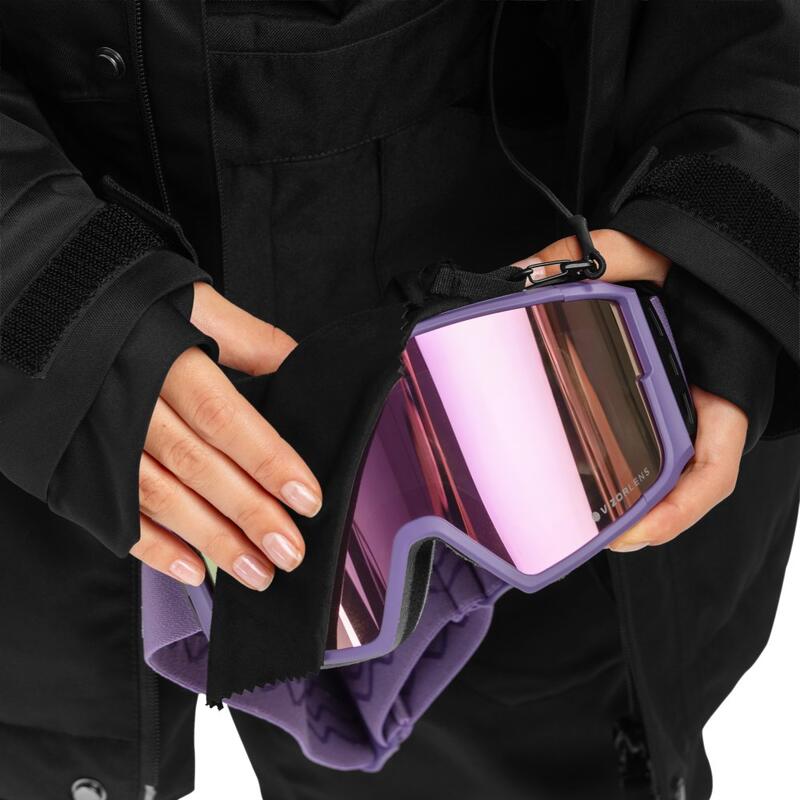 Jachetă de snowboard pentru femei W4-W Vostock Negru