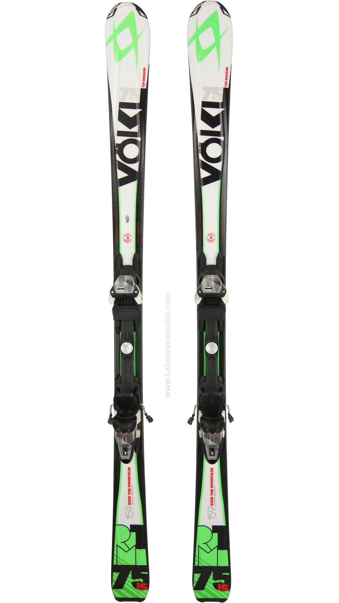 Reconditionné - VOLKL RTM 75 IS + MARKER 4MOTION 10 - Très bon état 2/7