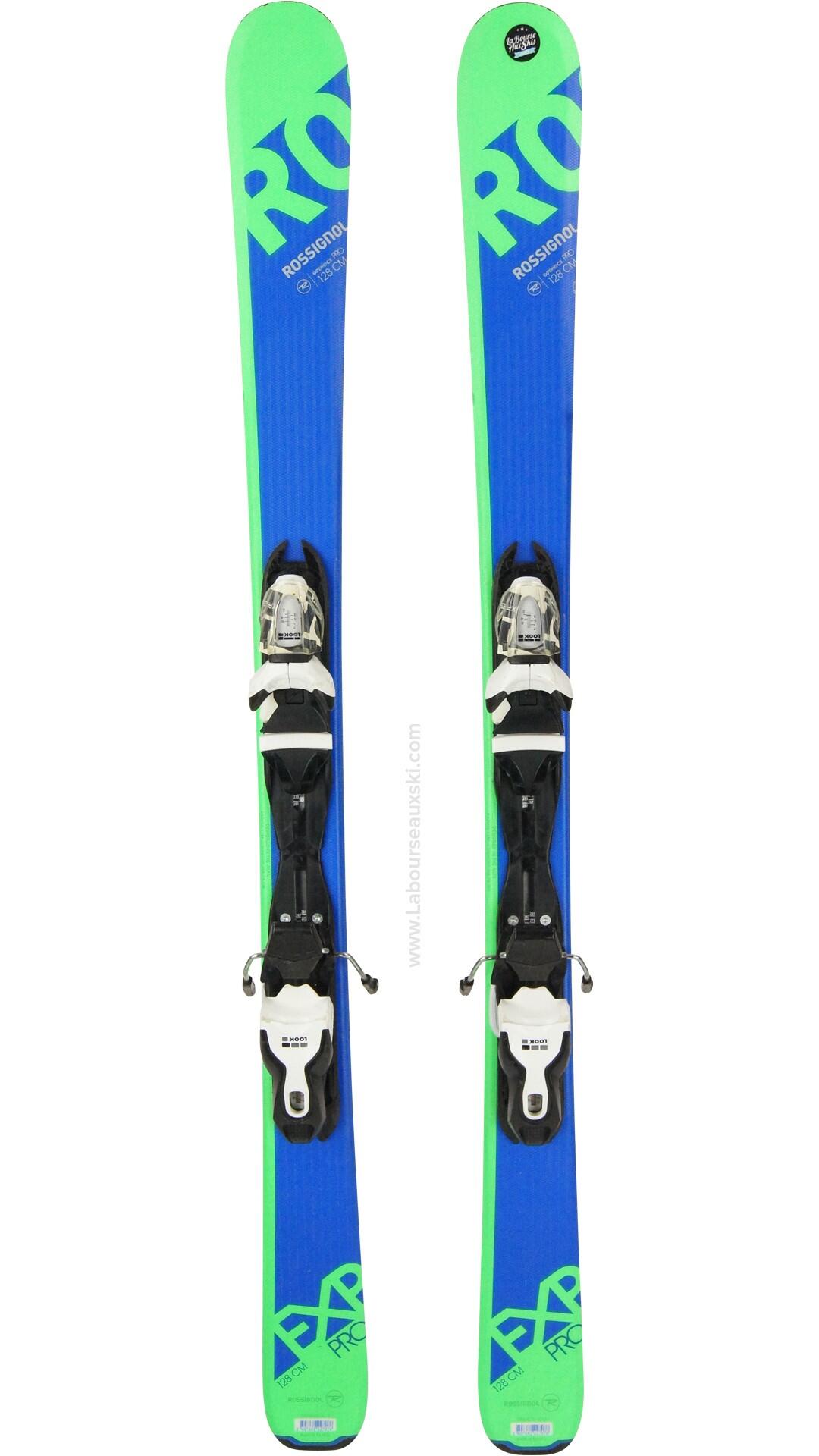 Reconditionné - ROSSIGNOL EXPERIENCE PRO JR   + XPRESS JR 7 B83 Black White -... 2/7