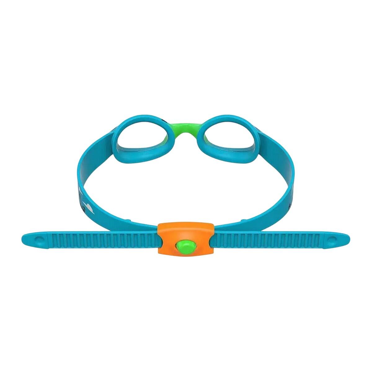Lunettes De Natation ILLUSION Enfant (Azur / Vert Fluo) 2/3