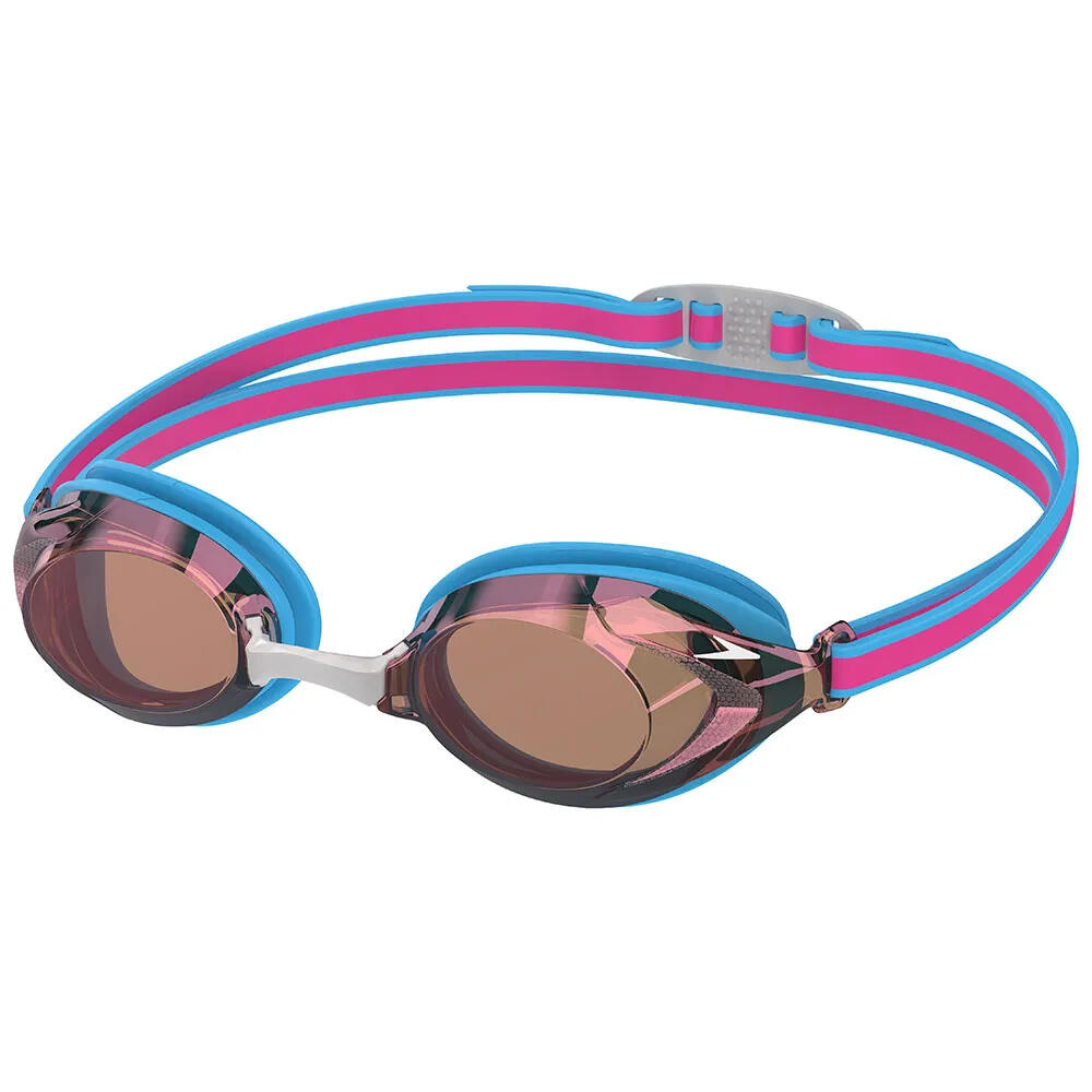 Childrens/Kids Vanquisher 3.0 Swimming Goggles (Vermillion/Picton Blue)