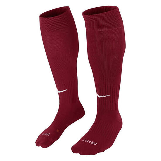 Chaussettes De Foot CLASSIC Adulte (Bordeaux / Blanc)