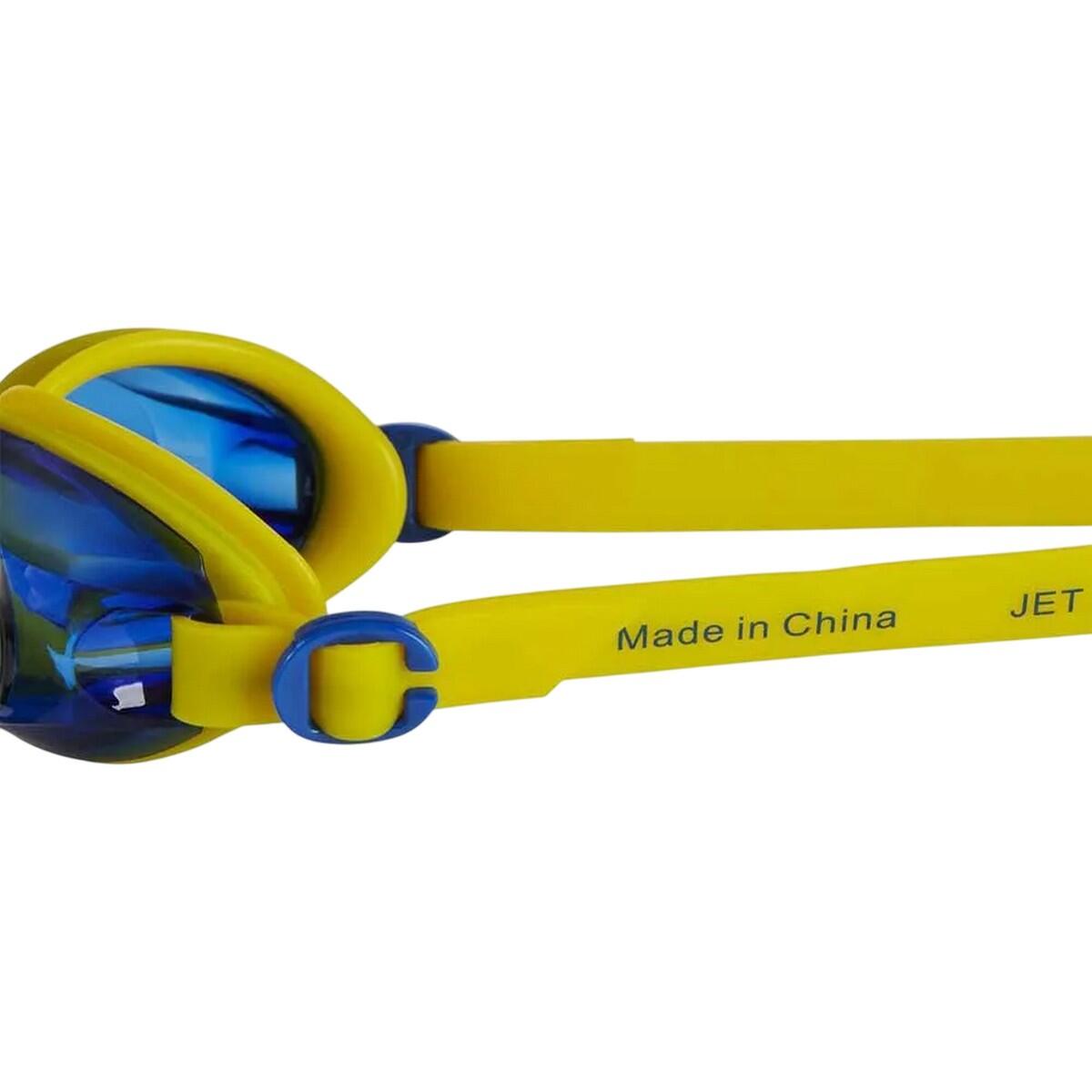 Lunettes De Natation JET V2 Enfant (Jaune / Bleu Néon) 3/3