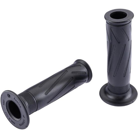 Domino gumowe manetki Yamaha 120 mm otwarte 22/26 mm czarne