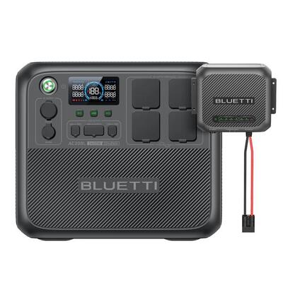 BLUETTI AC200L + D40 2048Wh Energia Solare per Lavoro e Streaming Outdoor
