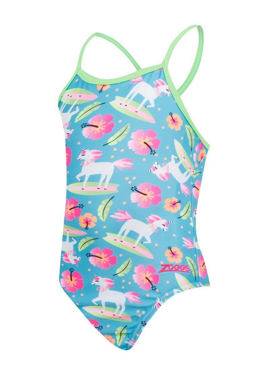 Costume da bagno Zoggs Pegasus Crossback per ragazze - Taglia 22 3/6
