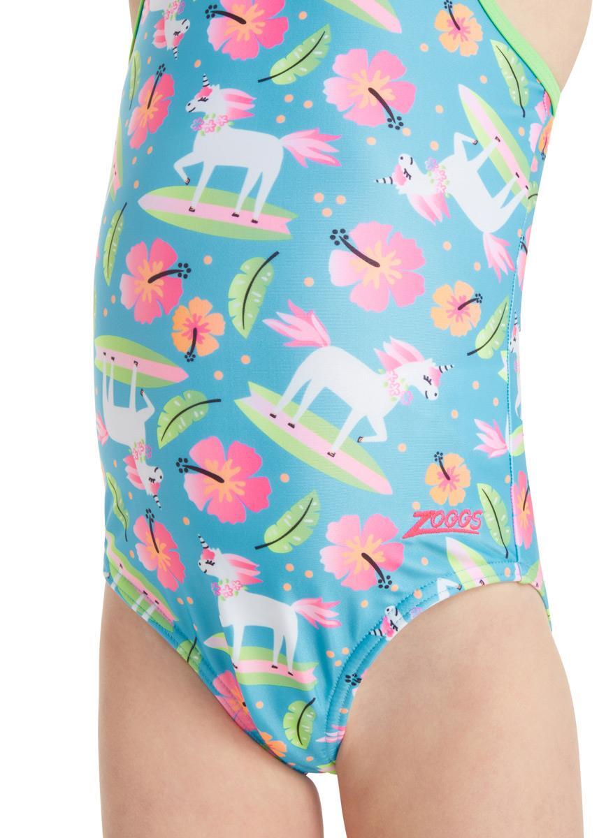 Costume da bagno Zoggs Pegasus Crossback per ragazze - Taglia 22 5/6