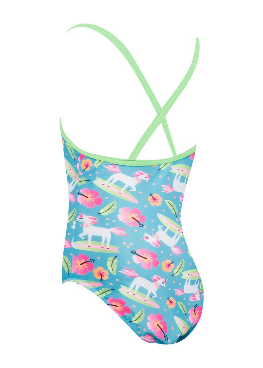 Costume da bagno Zoggs Pegasus Crossback per ragazze - Taglia 22 4/6