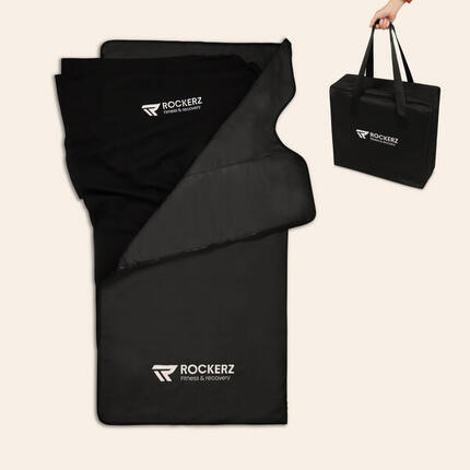 Couverture Sauna Infrarouge Rockerz – Détox – Désintoxication – Couleur Noir