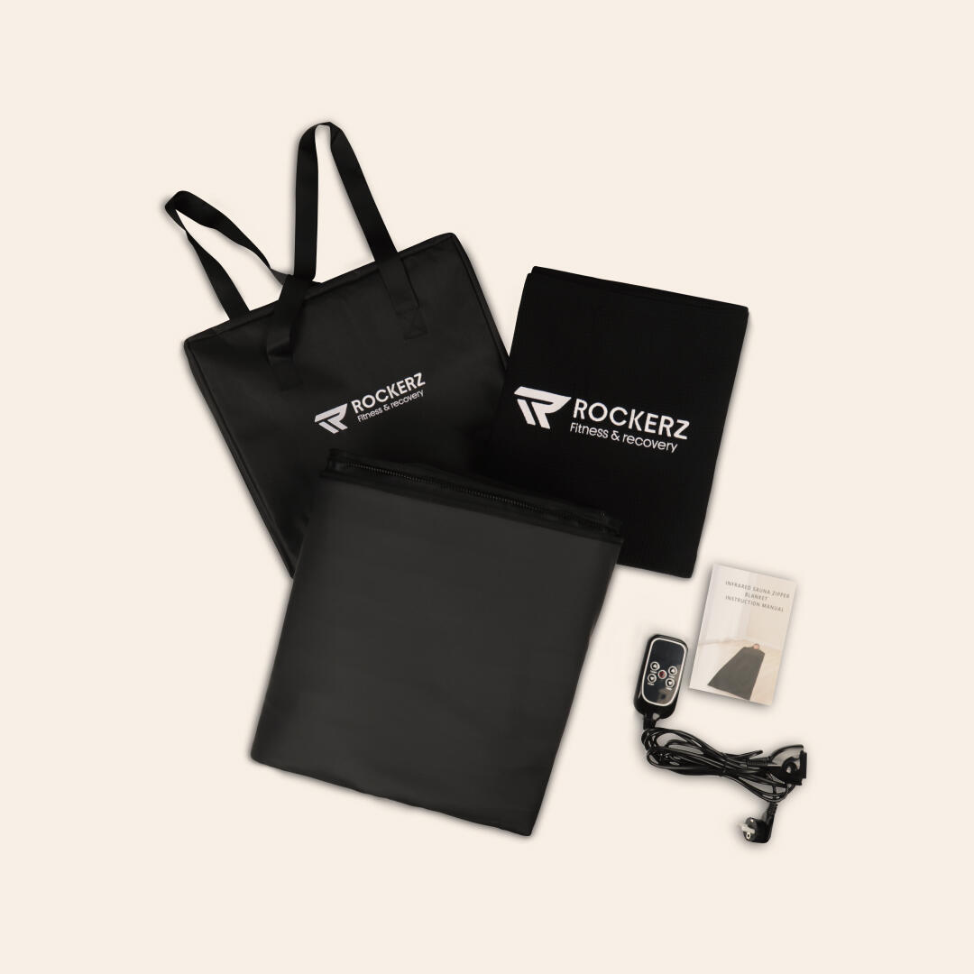 Couverture Sauna Infrarouge Rockerz – Détox – Désintoxication – Couleur Noir 6/7