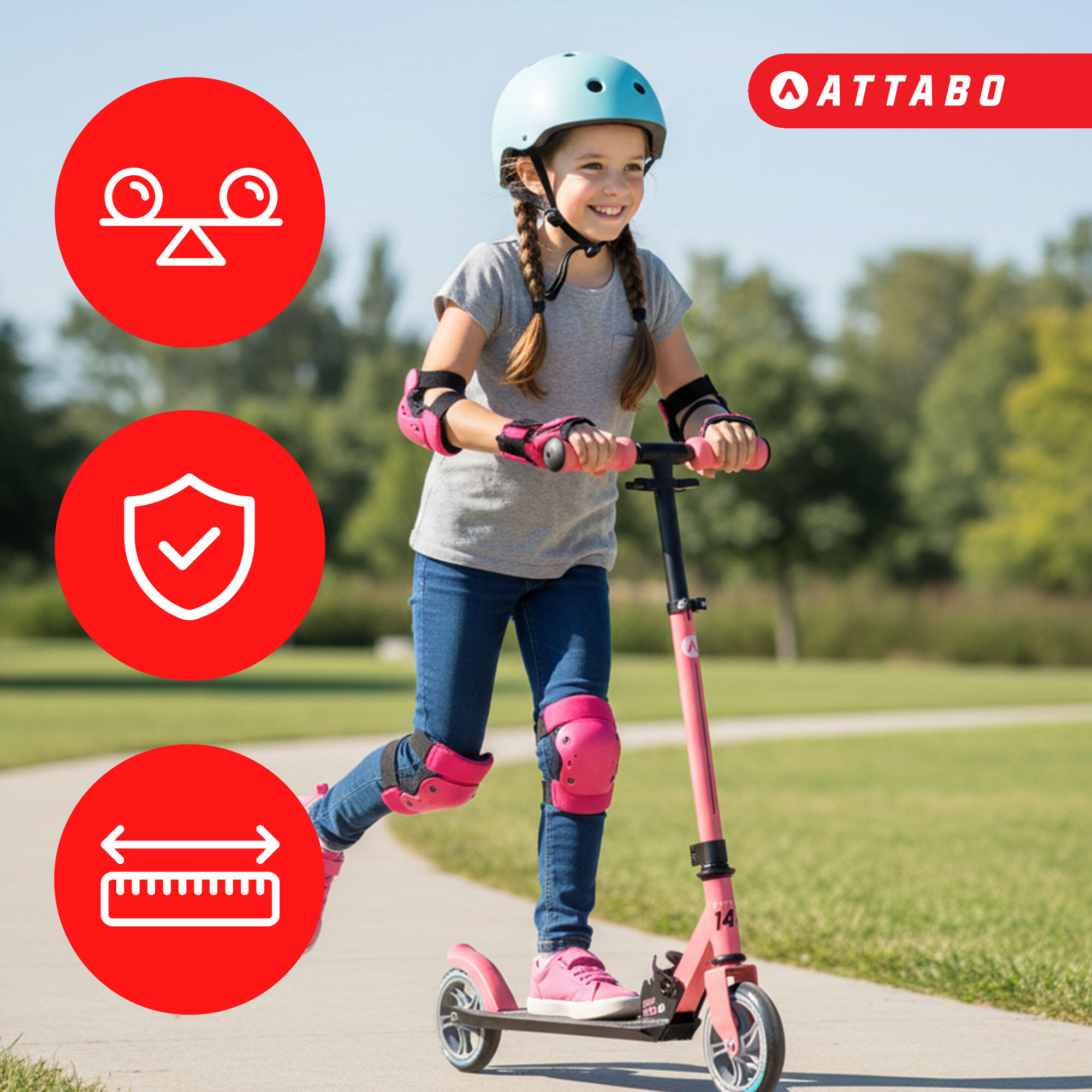 Trottinette enfant ATTABO 145 2/7