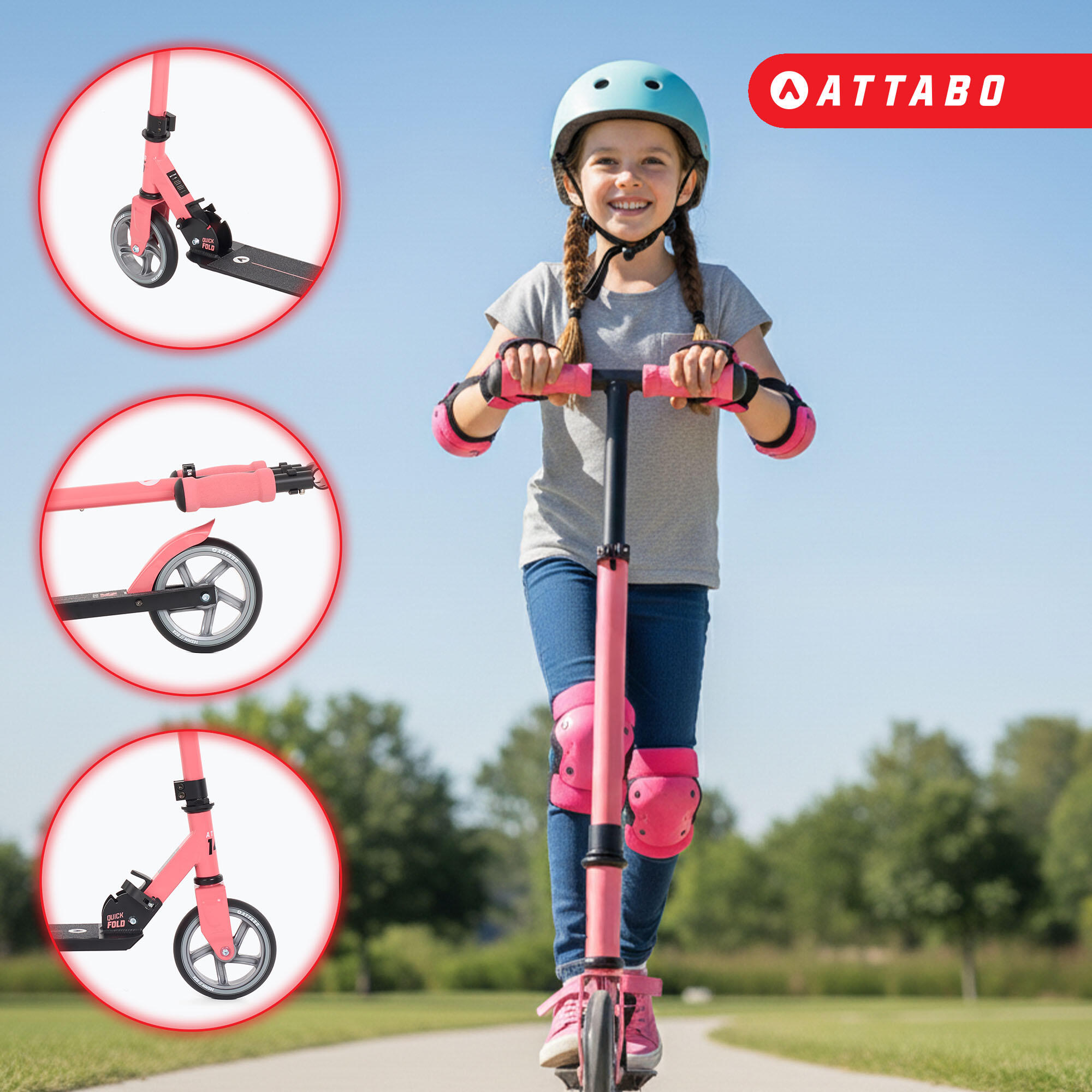 Trottinette enfant ATTABO 145 5/7