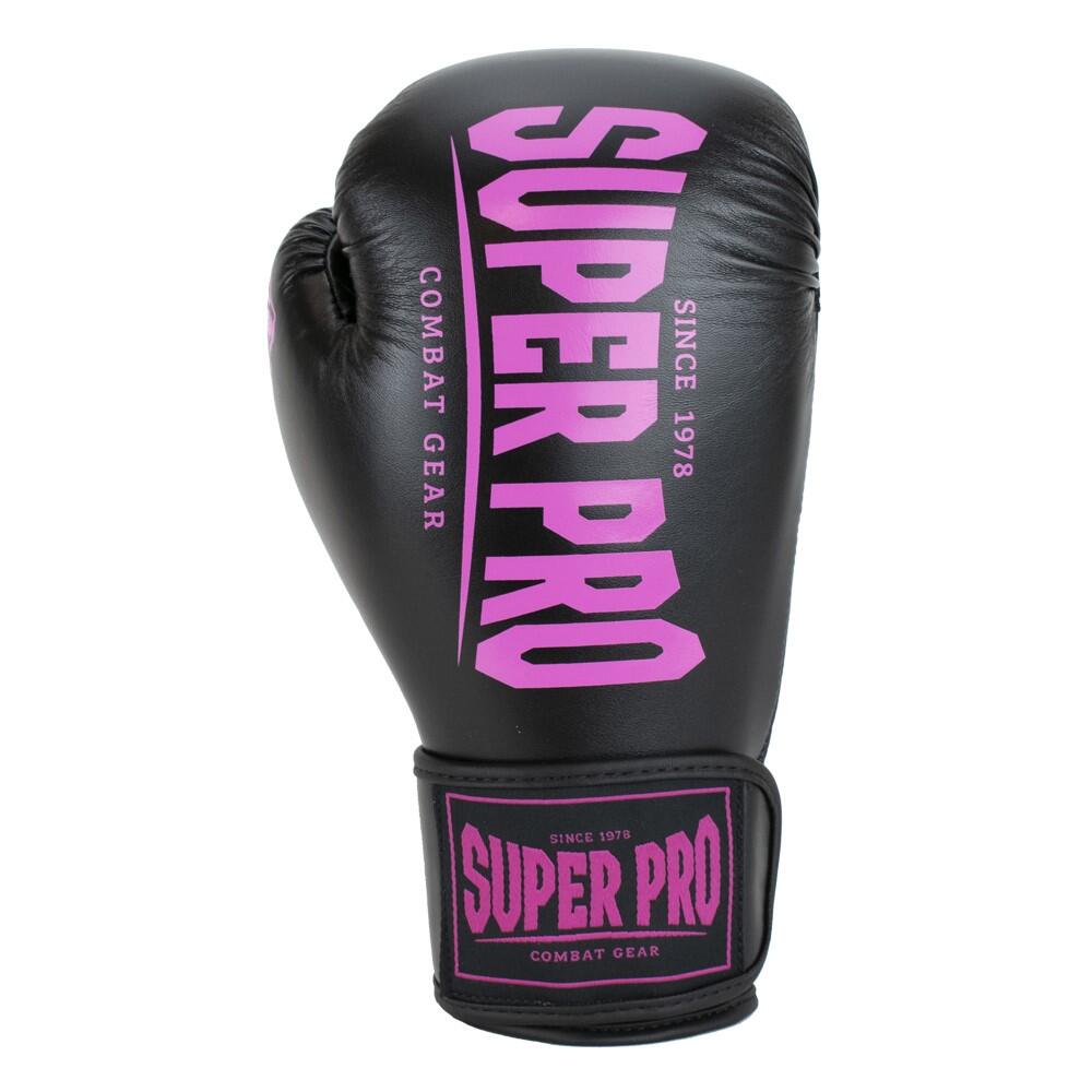 Manusi de Box Super Pro Combat Gear Champ Roz/Negru 3/6