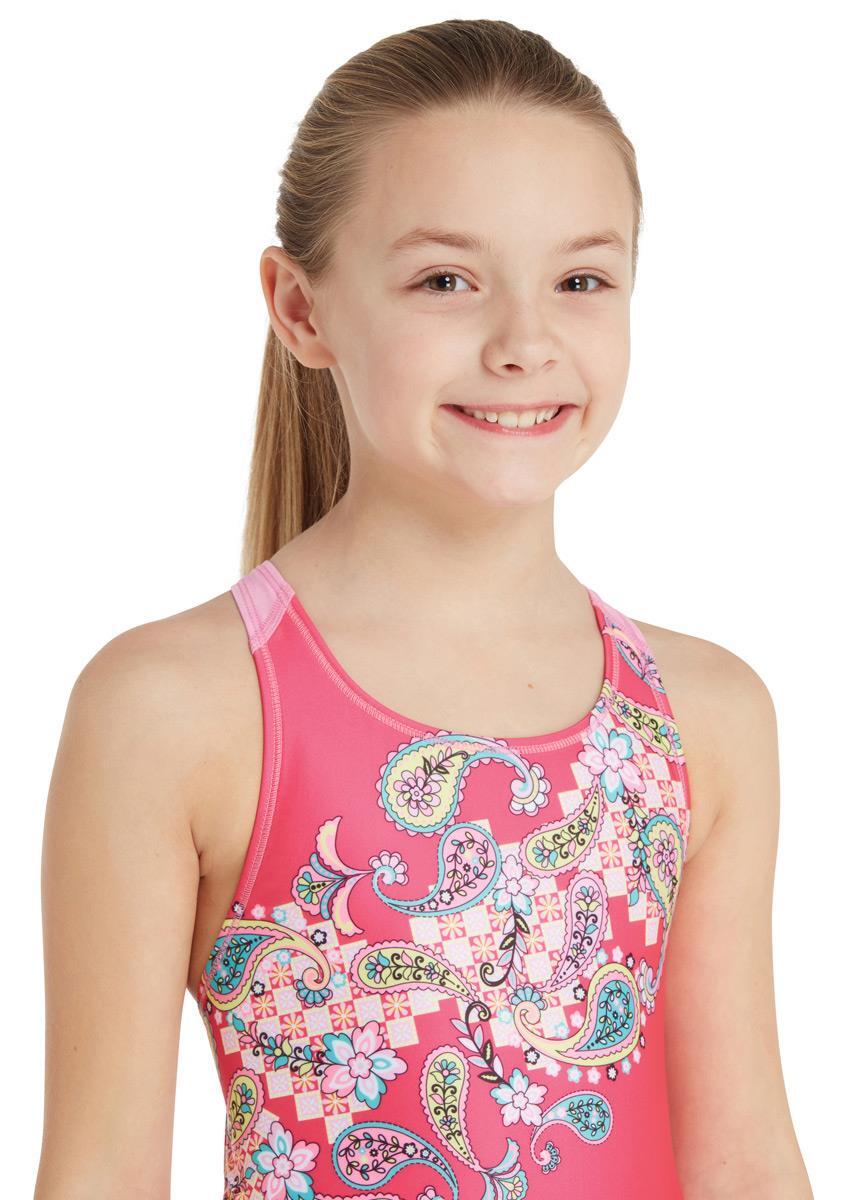 Costume da bagno Zoggs Heavenly Flyback per ragazze - Taglia 32 3/6
