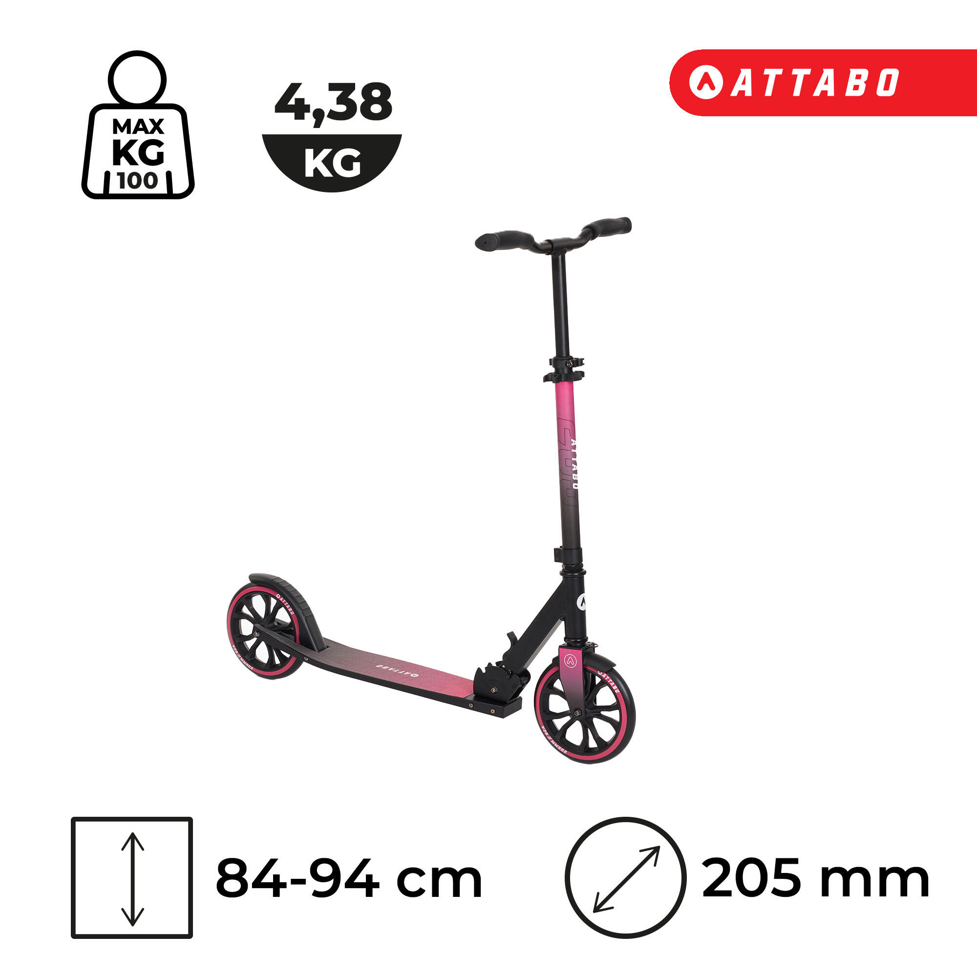 Trottinette ATTABO 205 6/7