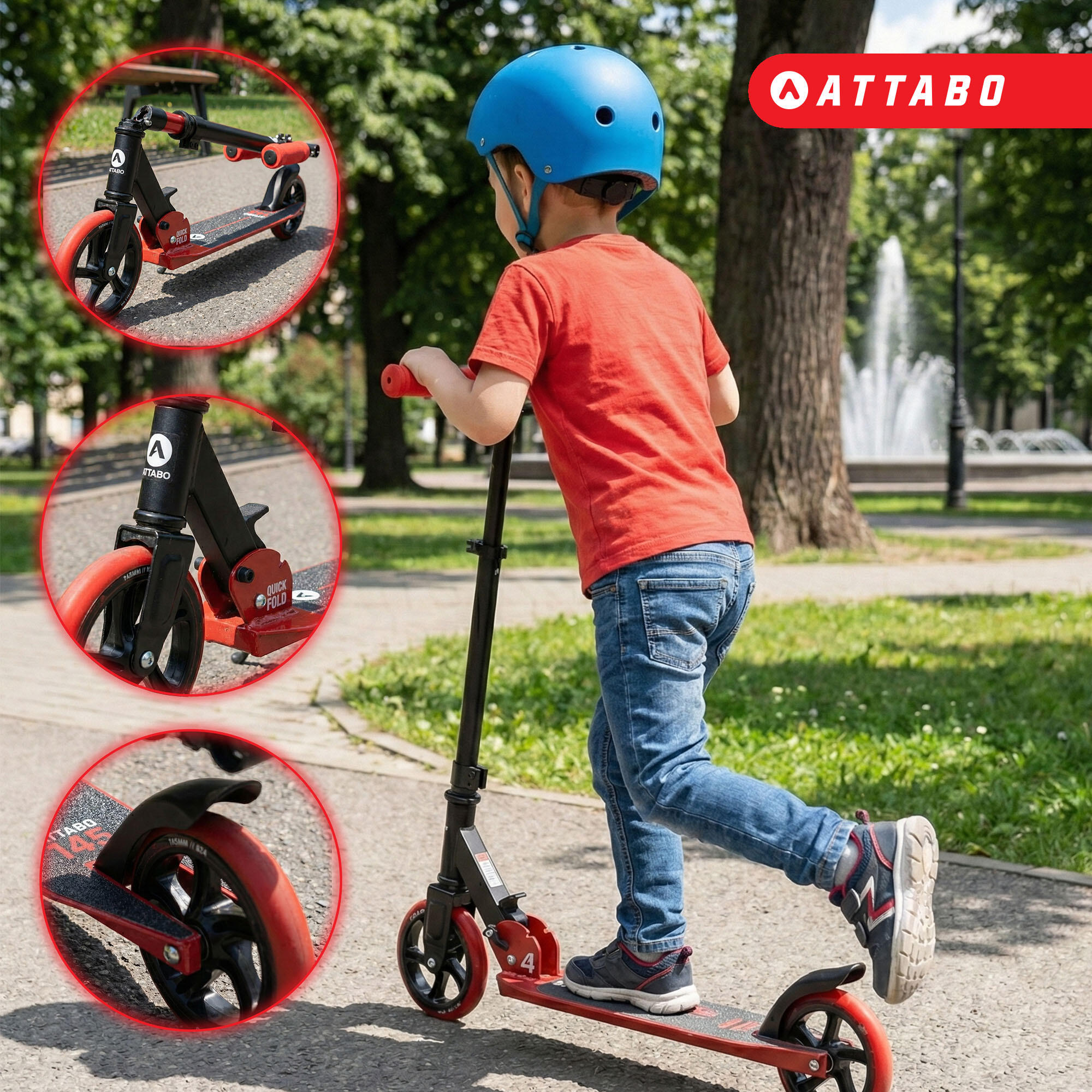 ATTABO 145 monopattino per bambini 5/7