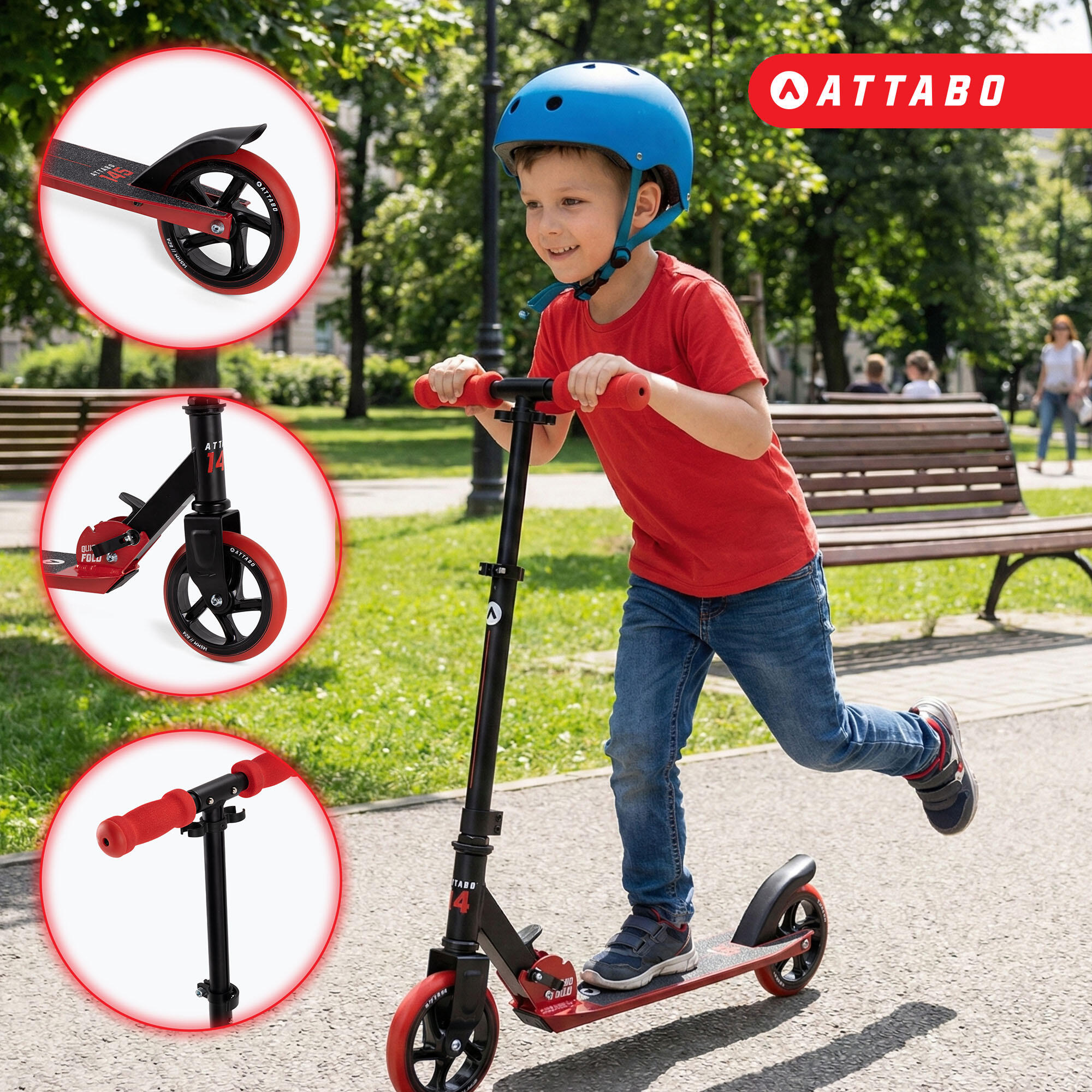 ATTABO 145 monopattino per bambini 4/7