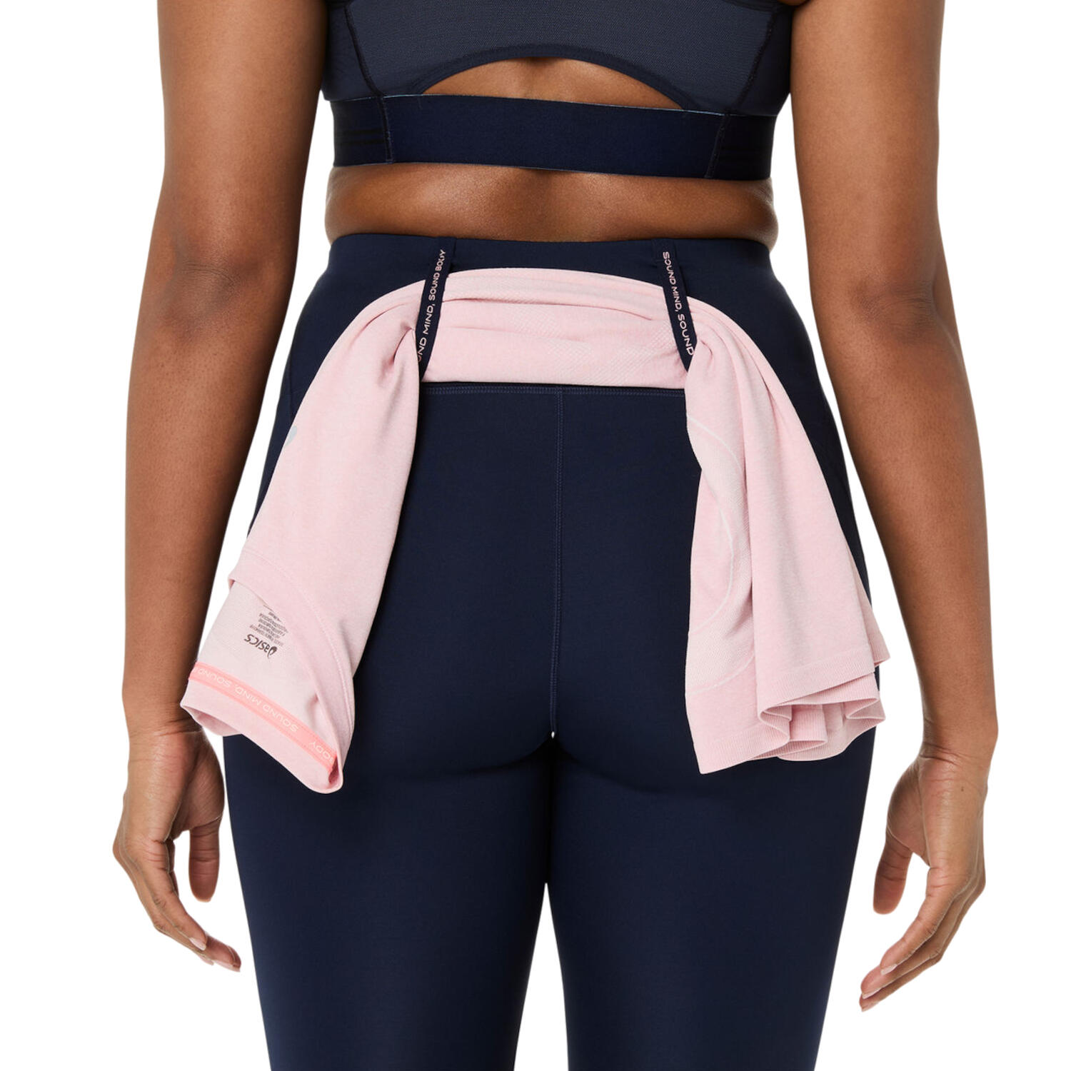 Leginsy fitness damskie Road High Waist Tight 4/4