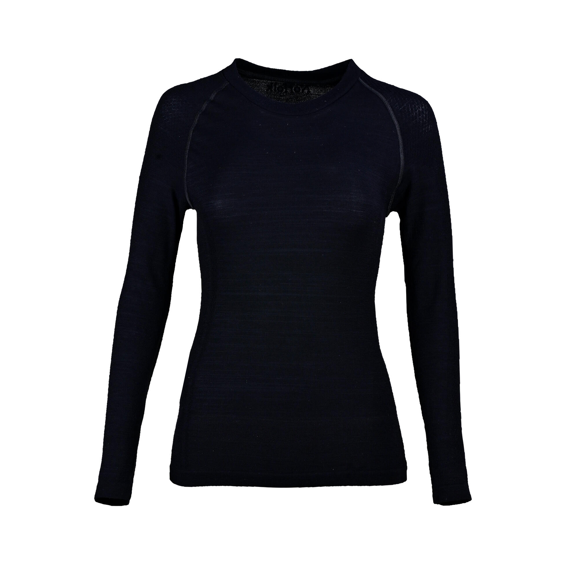 80% Merinowolle Nahtloses Thermoshirt Damen – Yeti 3/6