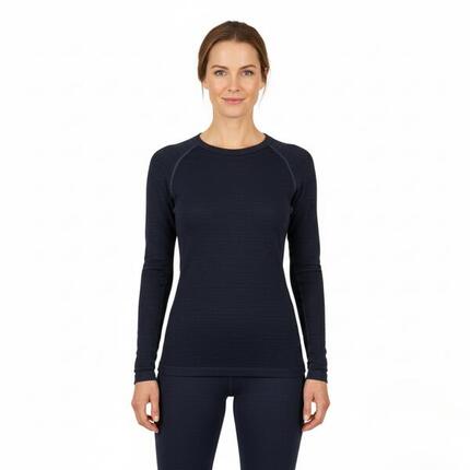 80% Laine Mérinos T-shirt Thermique Femme Sans Couture - Yeti