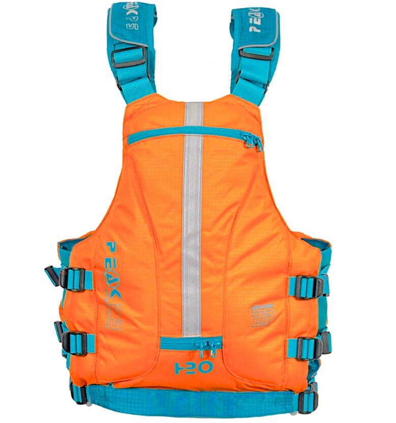 Kamizelka asekuracyjna na wyprawy wodne Unisex Peak Explorer Zip 2/5