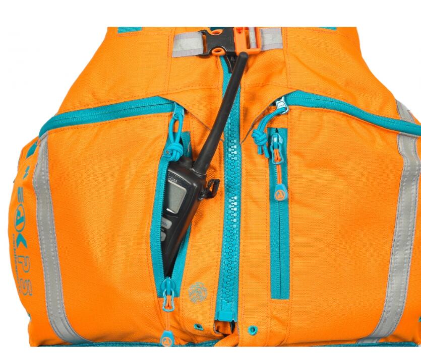 Kamizelka asekuracyjna na wyprawy wodne Unisex Peak Explorer Zip 4/5