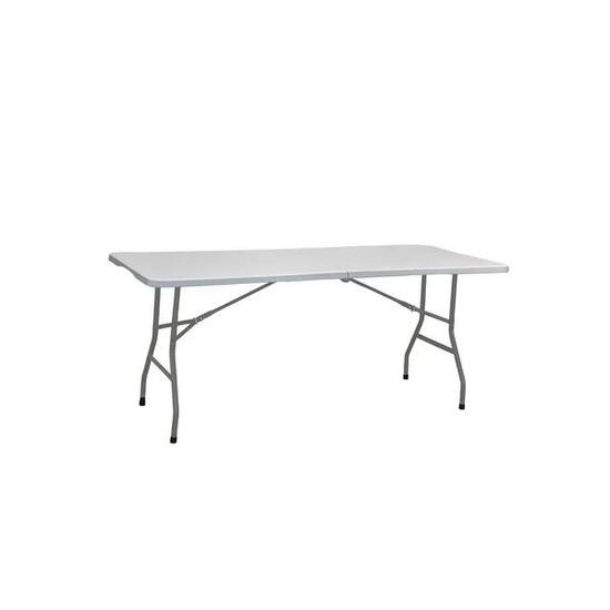 Tavolo Pieghevole Marbueno Grigio