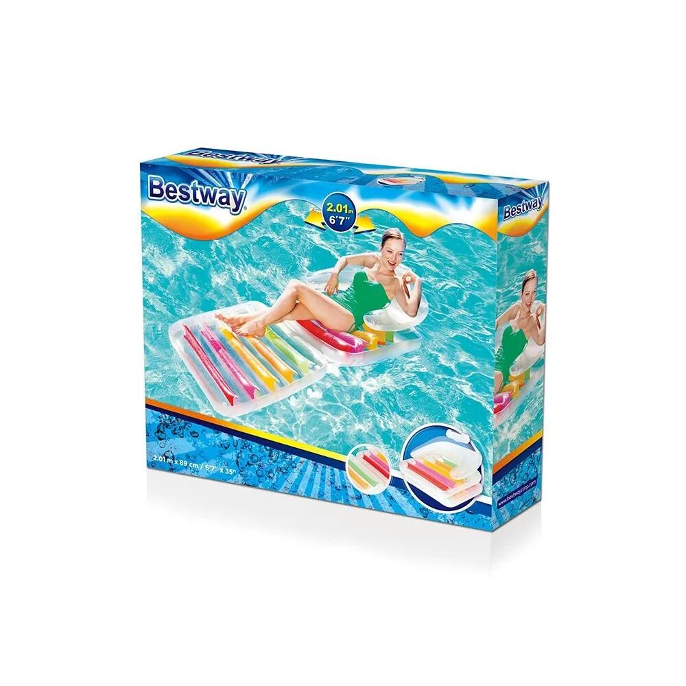Opblaasbare zwembadstoel Bestway + 3 jaar 2/5