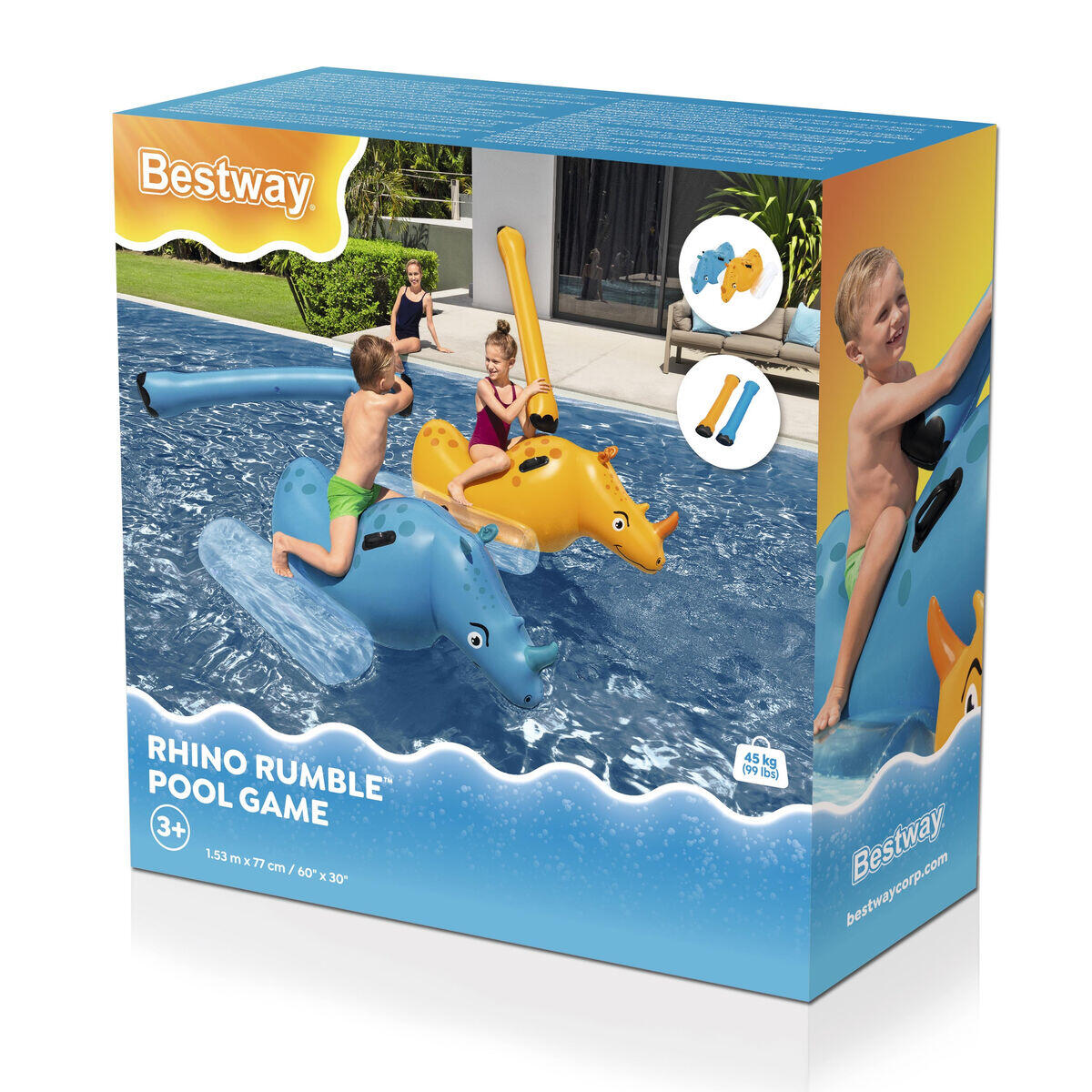 Opblaasbaar zwembadfiguur Bestway + 3 jaar 5/6