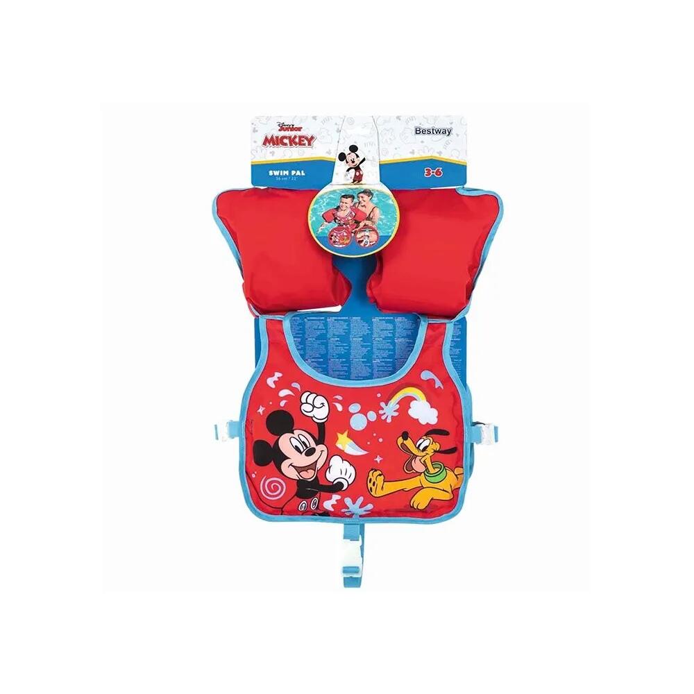 Chaleco Manguitos Mickey Mouse Bestway 56 cm 3-6 años 2/5