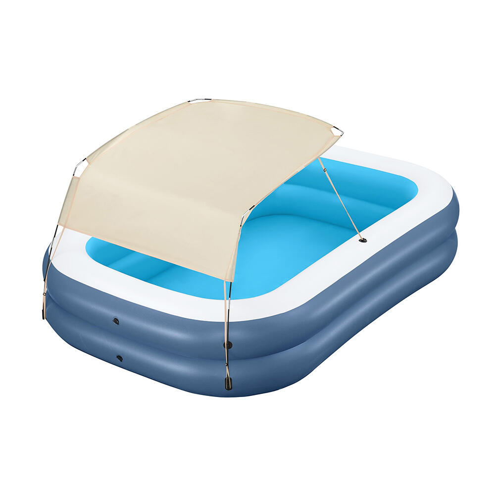 Piscina Inflável Retangular Bestway 254x178 cm com Toldo 5/7